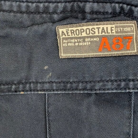 Aeropostale Blue Cargo Shorts - Picture 4 of 4
